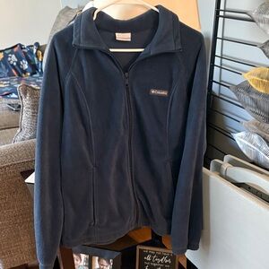 Columbia Dark Blue Fleece Jacket